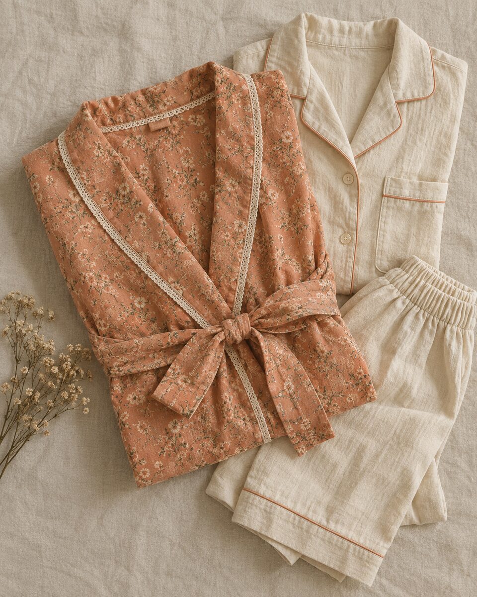 ao-choang-cotton-binh-minh-cam-dao flat-lay